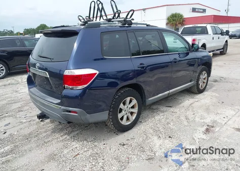 2011 Toyota Highlander из США, поврежденный, VIN 5TDZA3EH6BS012724